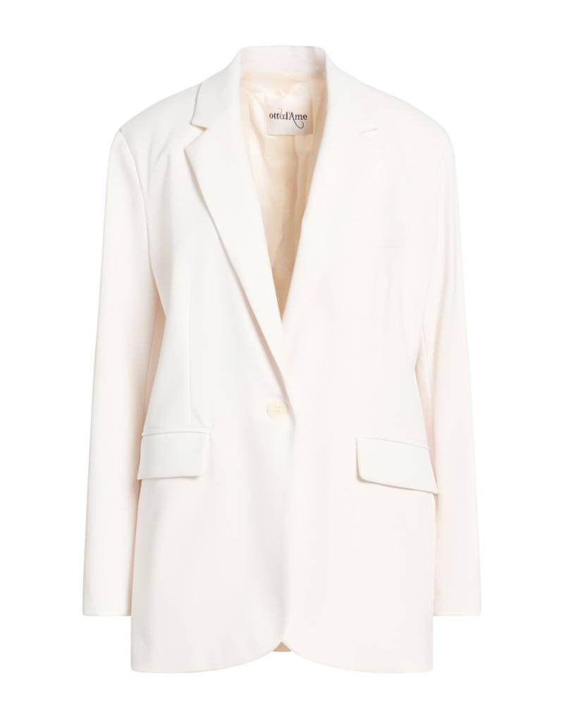 OTTOD'AME Blazer Damen Cremeweiß von OTTOD'AME