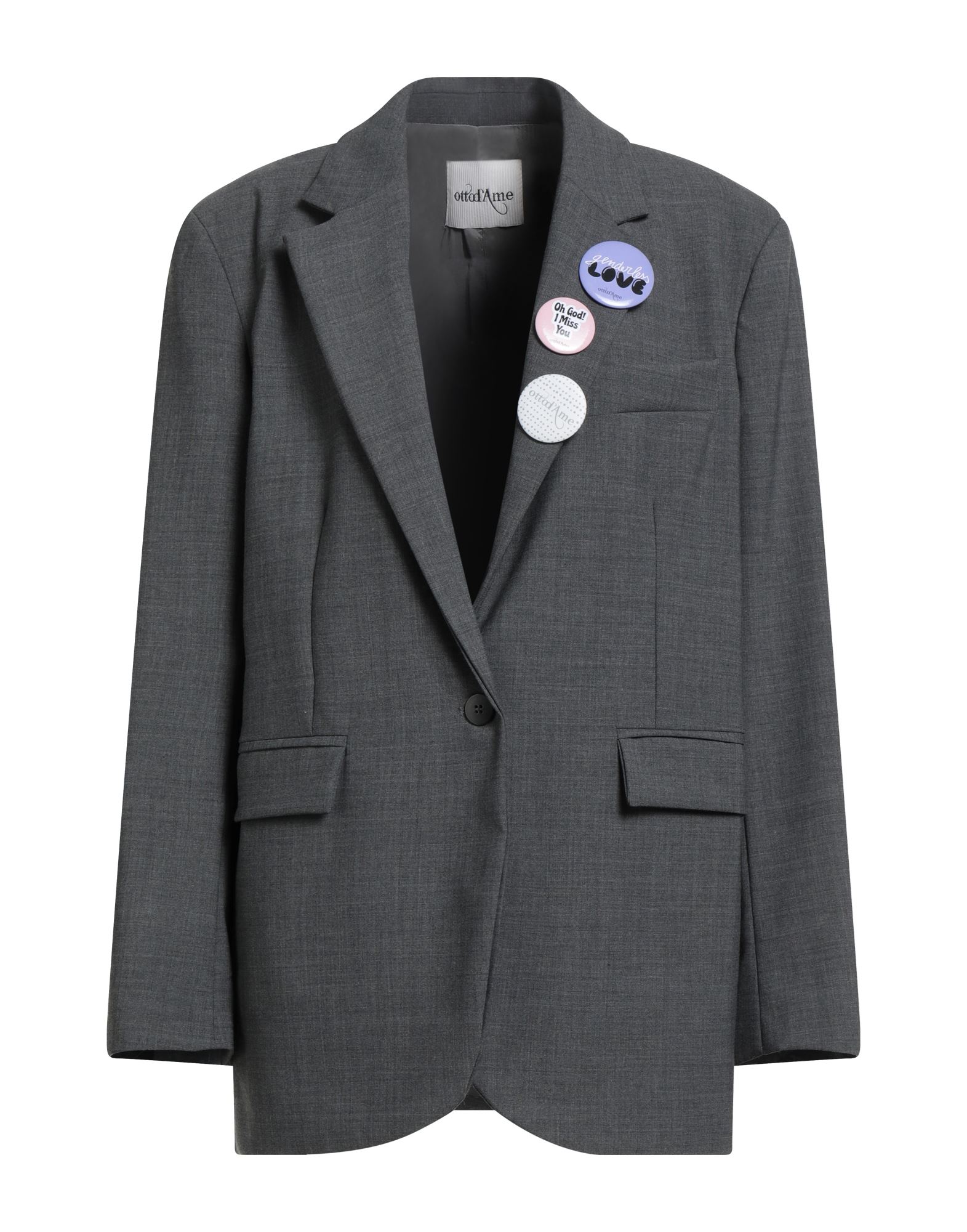 OTTOD'AME Blazer Damen Grau von OTTOD'AME