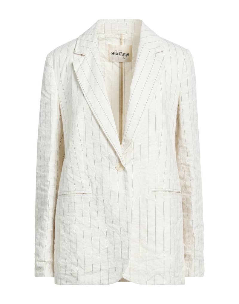 OTTOD'AME Blazer Damen Off white von OTTOD'AME