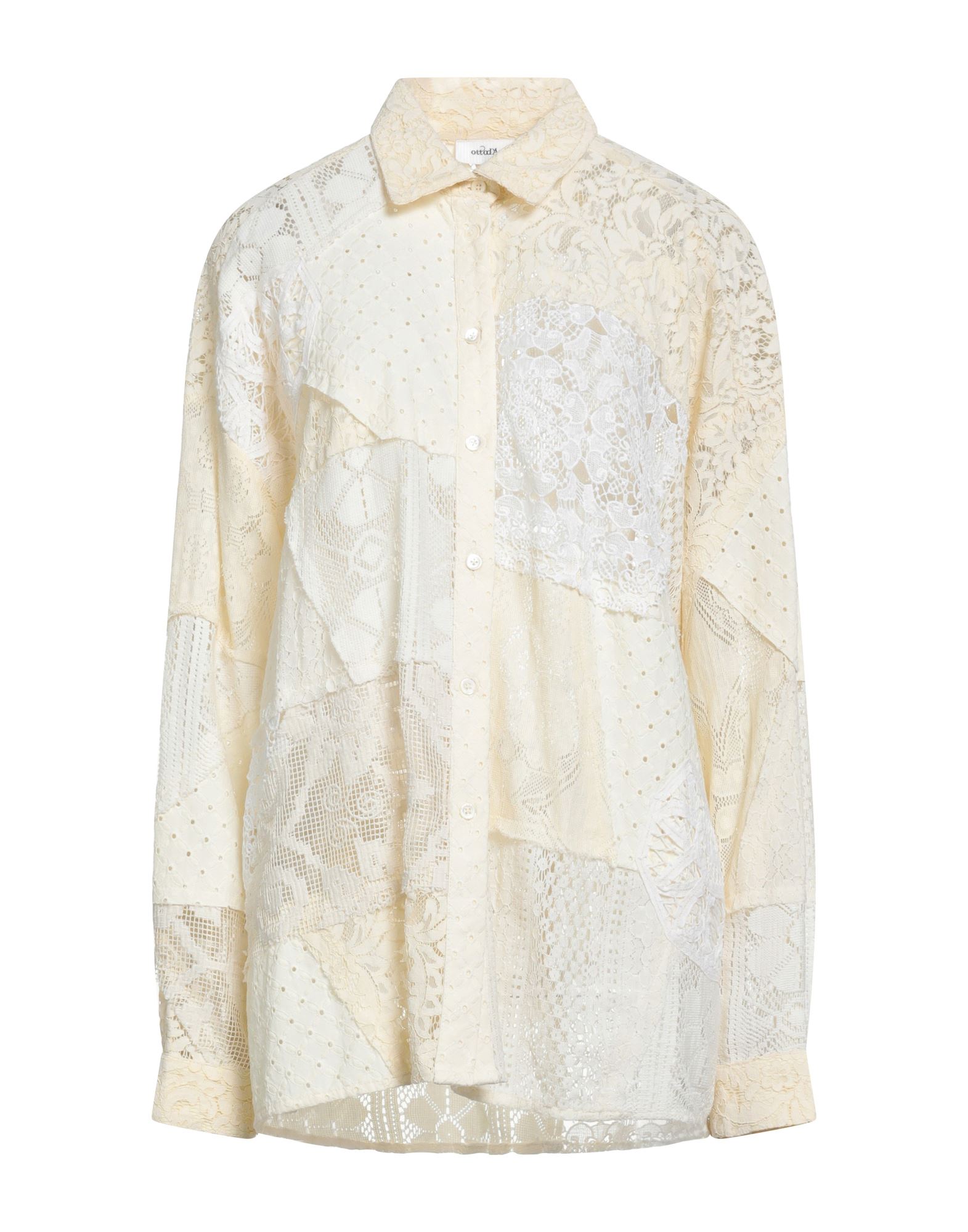 OTTOD'AME Hemd Damen Pastellgelb von OTTOD'AME