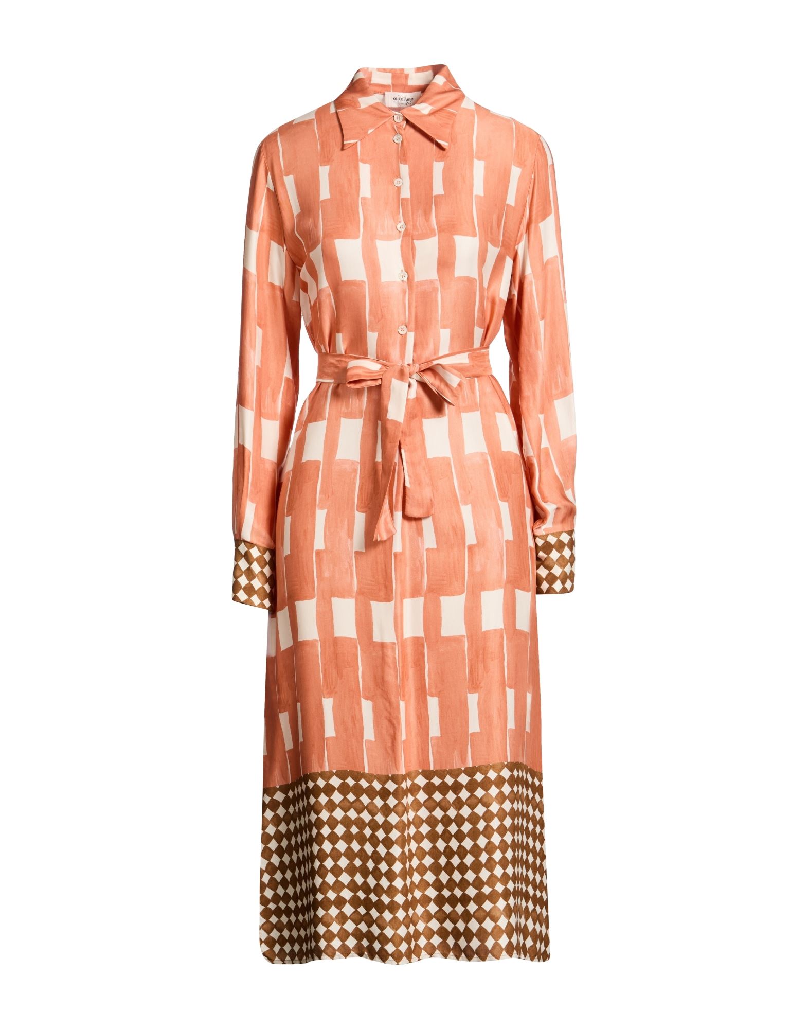 OTTOD'AME Midi-kleid Damen Lachs von OTTOD'AME