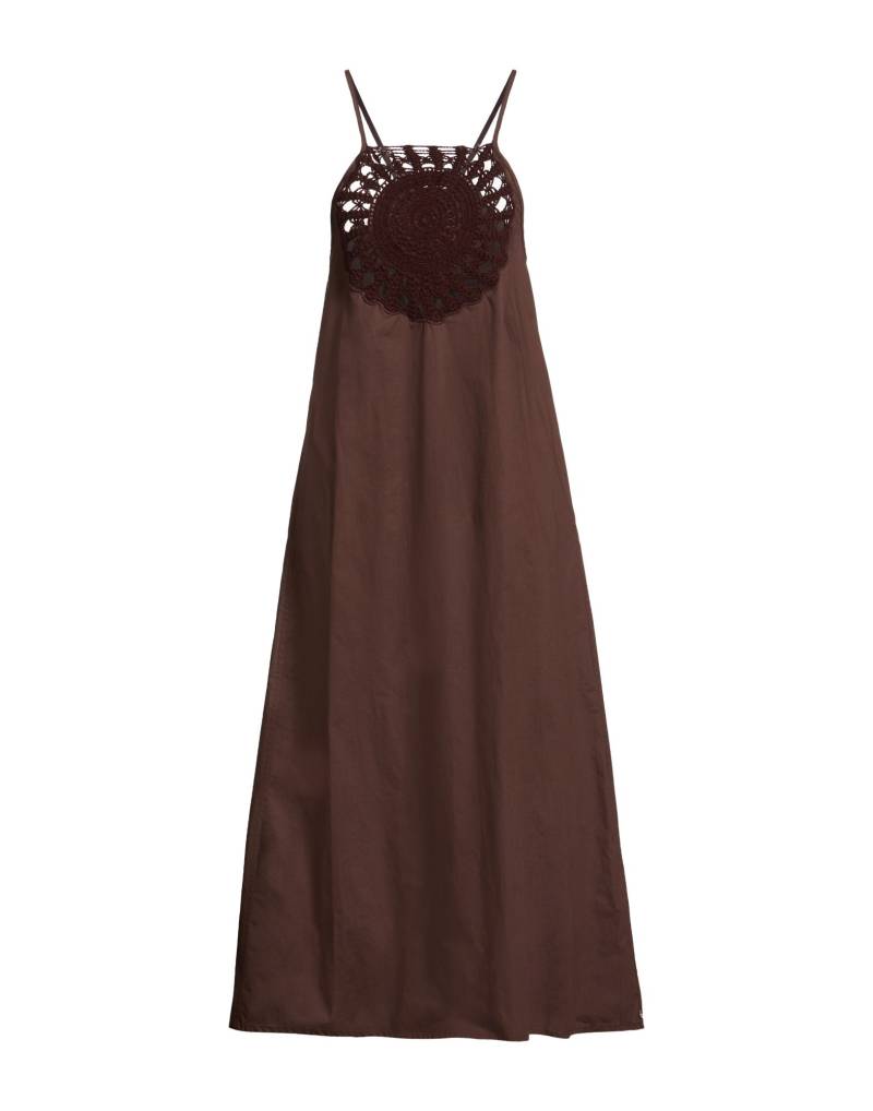 OTTOD'AME Midi-kleid Damen Schokobraun von OTTOD'AME