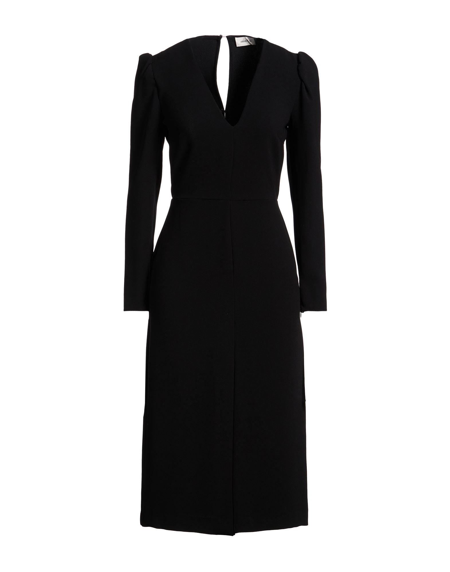 OTTOD'AME Midi-kleid Damen Schwarz von OTTOD'AME