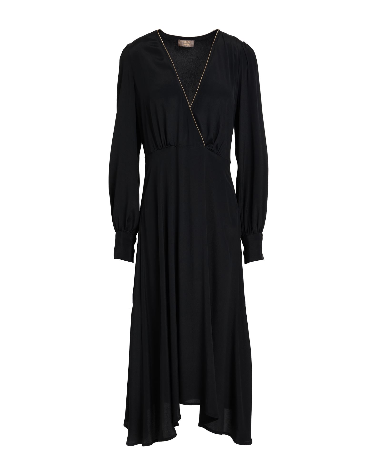 OTTOD'AME Midi-kleid Damen Schwarz von OTTOD'AME