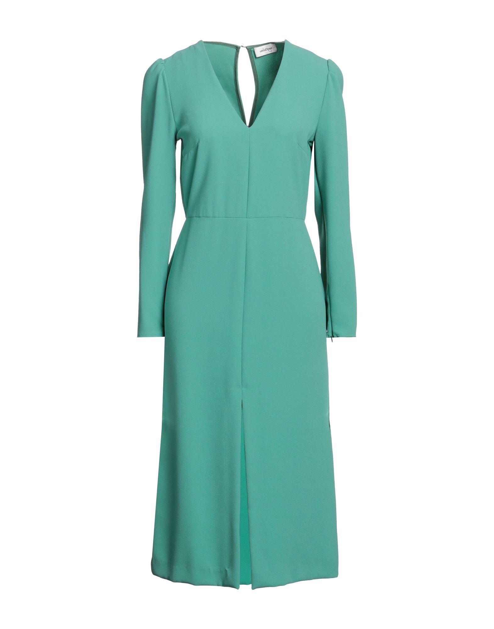 OTTOD'AME Midi-kleid Damen Smaragdgrün von OTTOD'AME