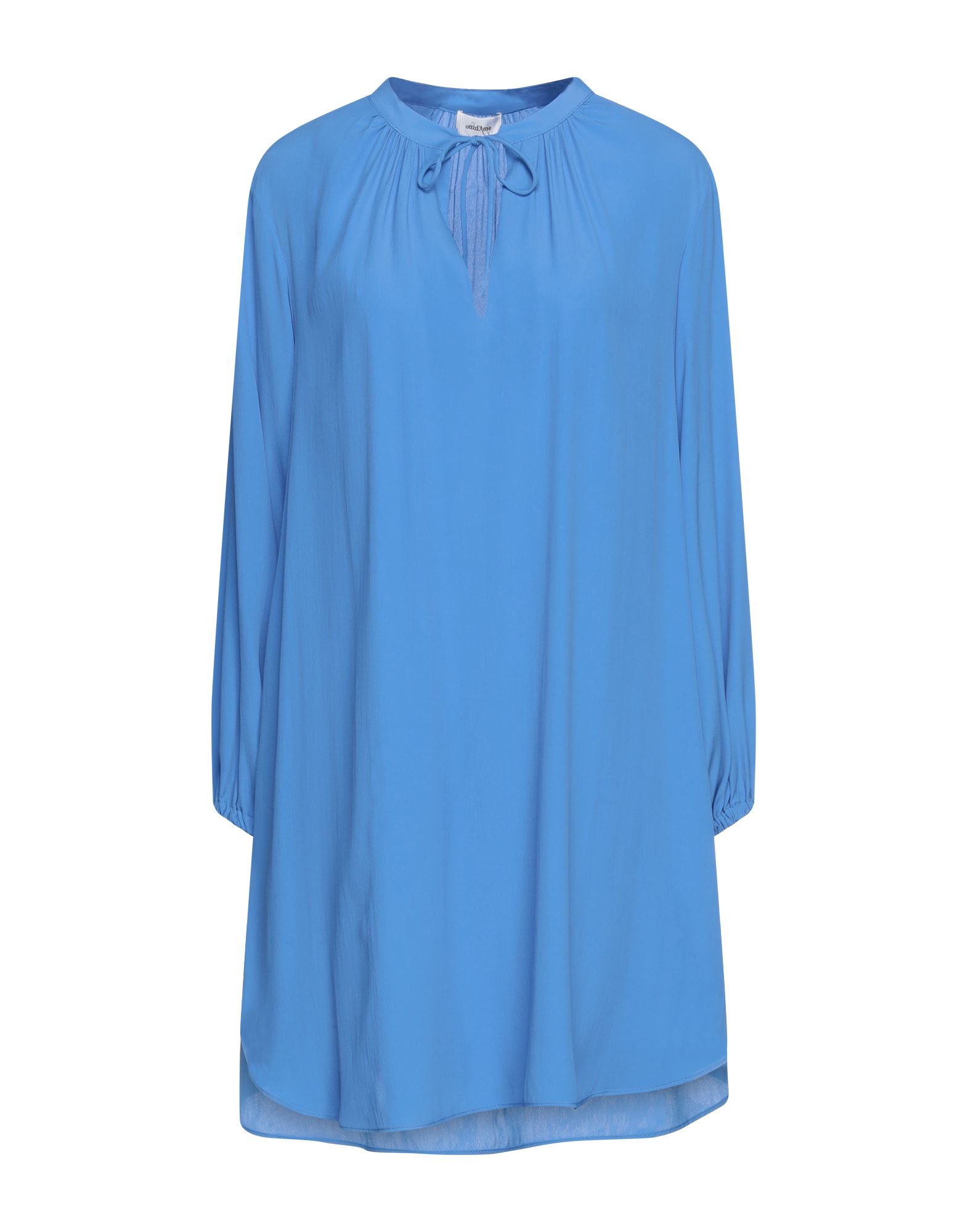 OTTOD'AME Mini-kleid Damen Azurblau OTTOD'AME Mini-kleid Damen Azurblau von OTTOD'AME