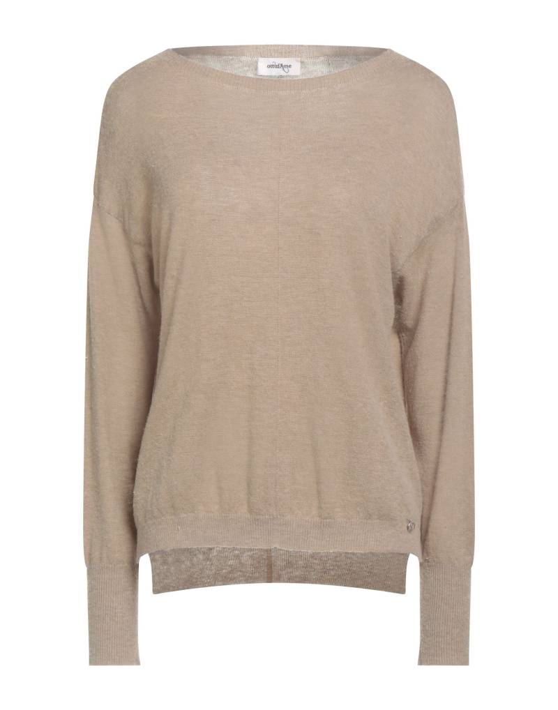 OTTOD'AME Pullover Damen Hellbraun von OTTOD'AME