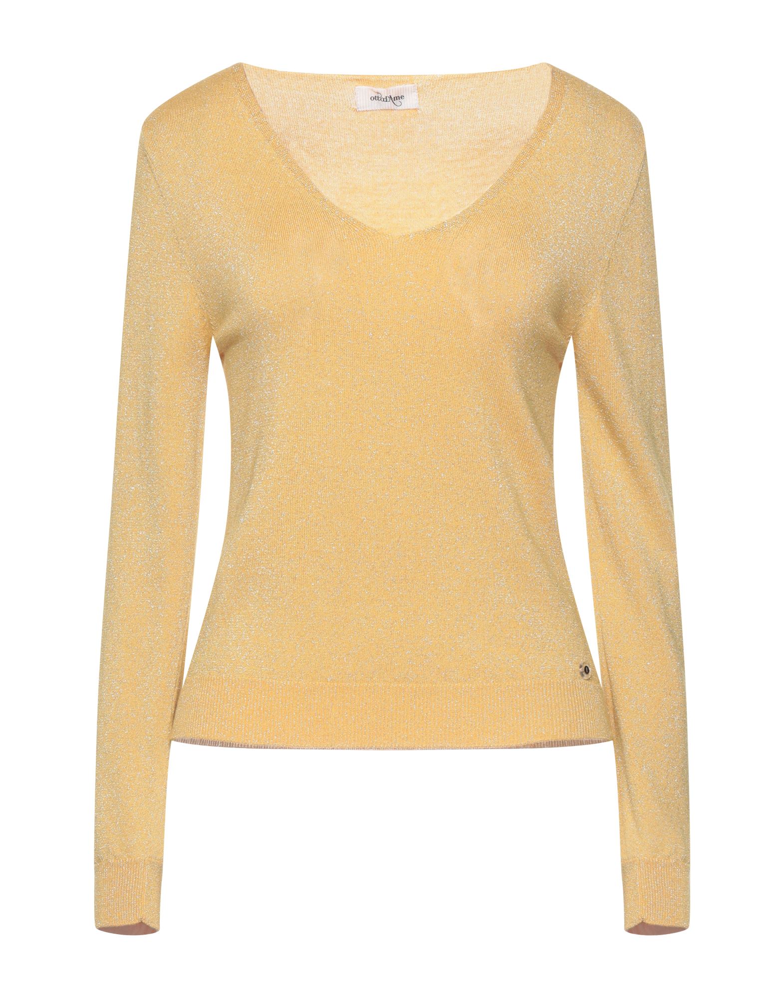 OTTOD'AME Pullover Damen Ocker von OTTOD'AME