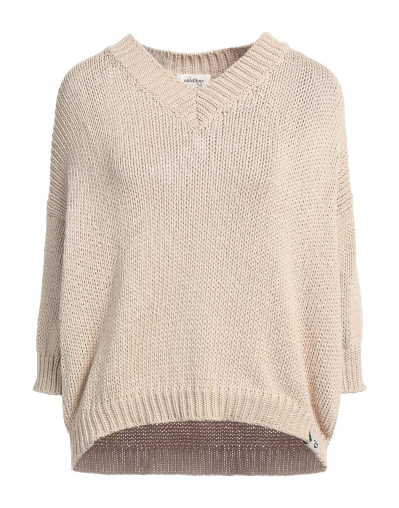 OTTOD'AME Pullover Damen Sand von OTTOD'AME