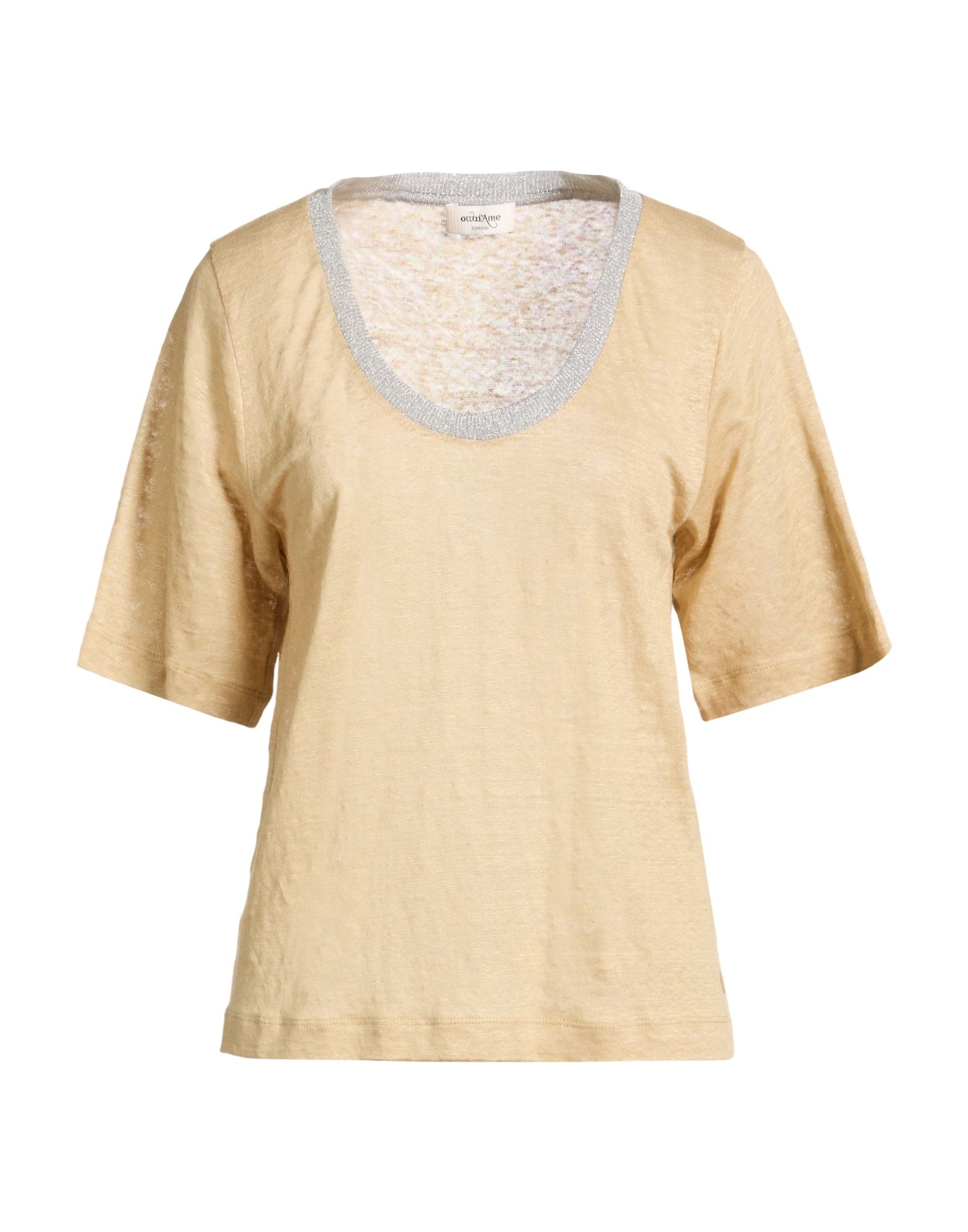 OTTOD'AME Pullover Damen Sand von OTTOD'AME