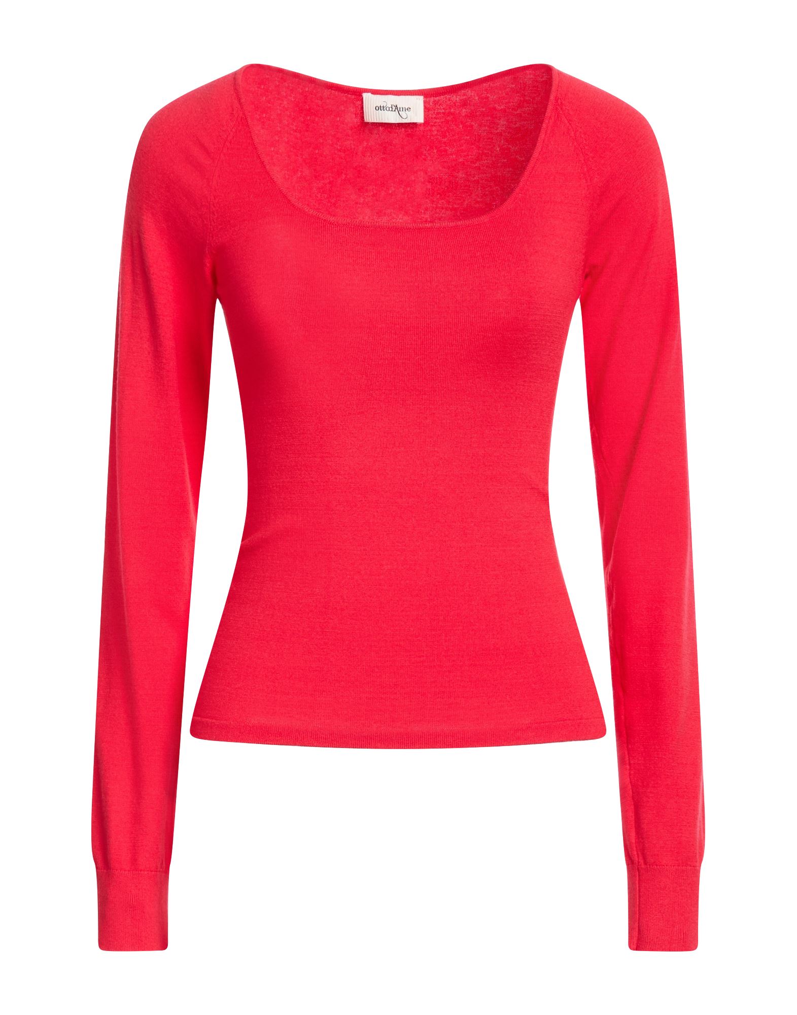 OTTOD'AME Pullover Damen Tomatenrot von OTTOD'AME