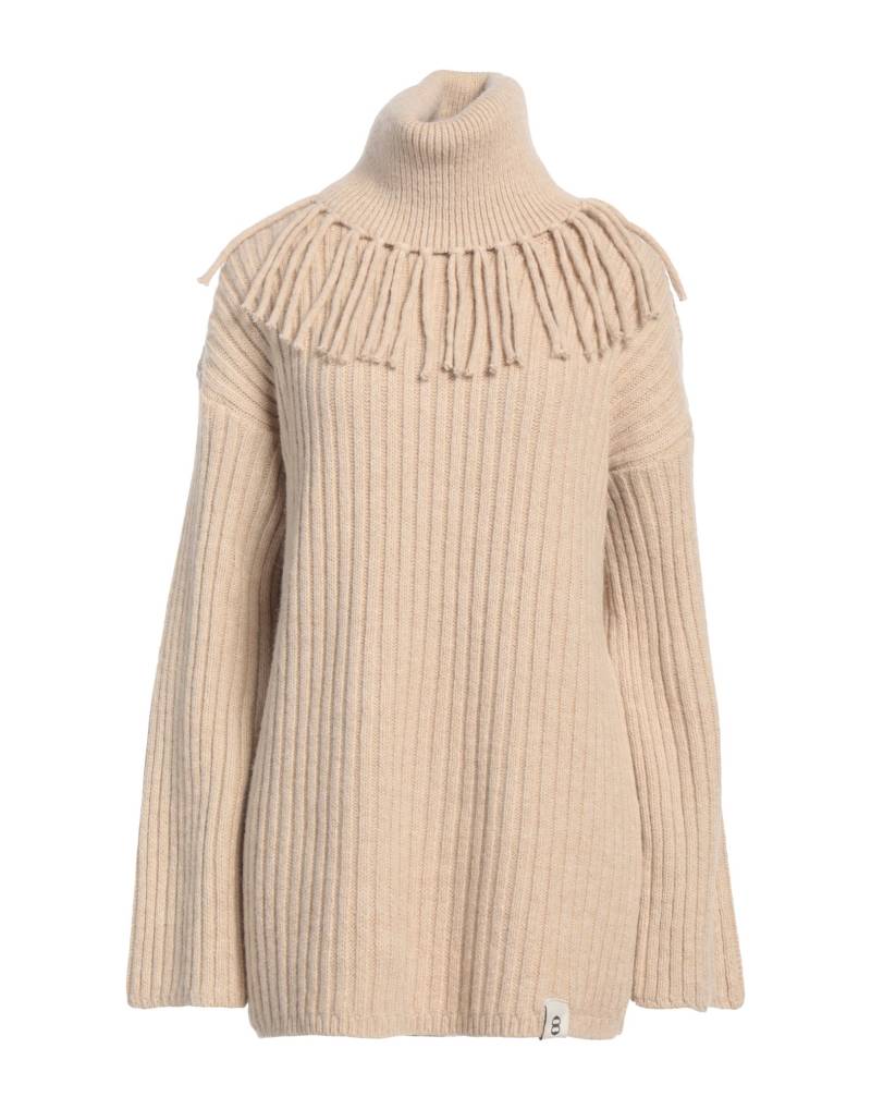 OTTOD'AME Rollkragenpullover Damen Beige von OTTOD'AME