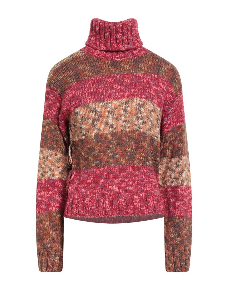 OTTOD'AME Rollkragenpullover Damen Fuchsia von OTTOD'AME