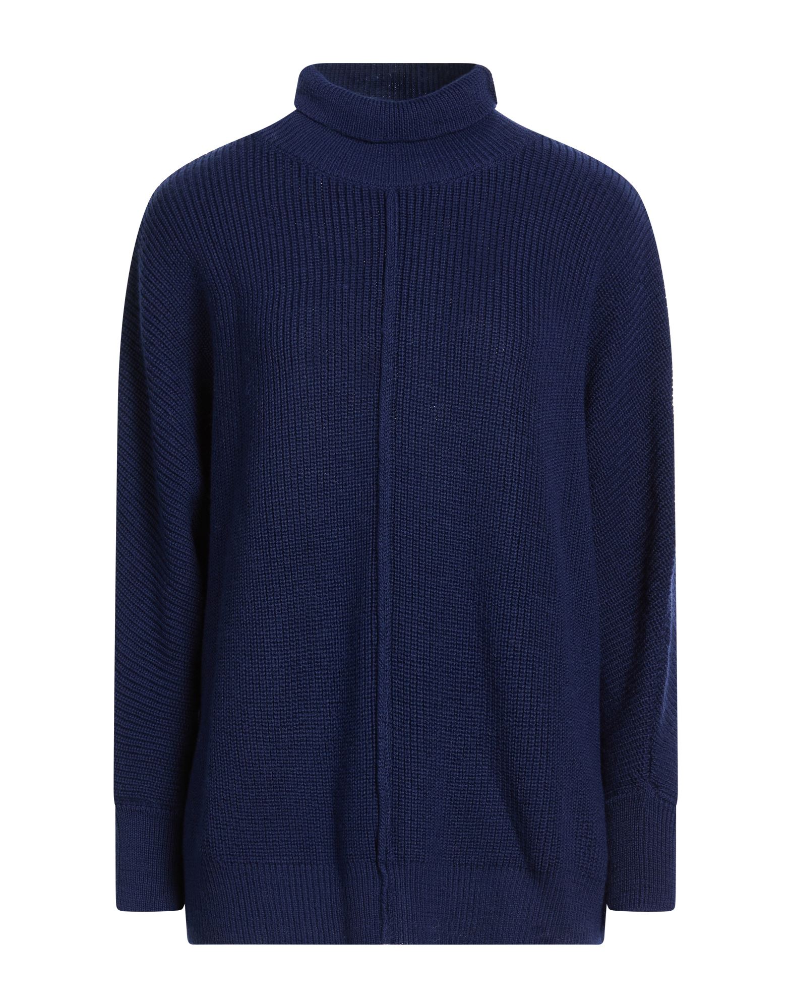 OTTOD'AME Rollkragenpullover Damen Marineblau von OTTOD'AME