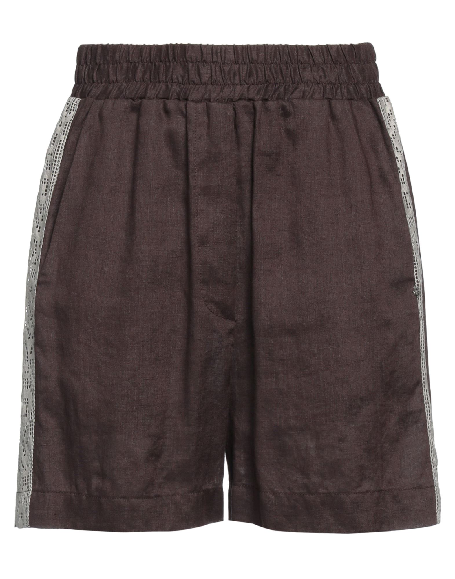 OTTOD'AME Shorts & Bermudashorts Damen Dunkelbraun von OTTOD'AME