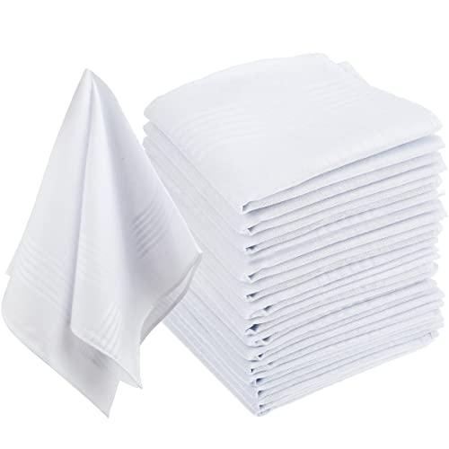 Herren Stofftaschentücher Weiß 40CM 15PCS Herren Stoff Taschentücher Baumwolle 1OO% Herrentaschentücher Stofftaschentücher Herren Handkerchief Baumwolle Herrentaschentücher Stofftaschentuch Herren Set Herren Stofftaschentücher Weiß 40CM 15PCS Herren Stoff Taschentücher Baumwolle 1OO% Herrentaschentücher Stofftaschentücher Herren Handkerchief Baumwolle Herrentaschentücher Stofftaschentuch Herren Set von OTYMIOW