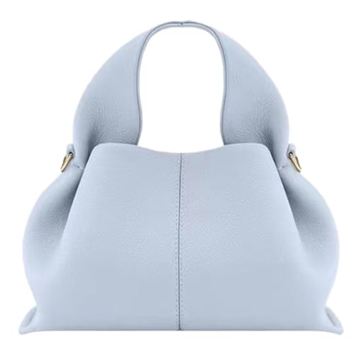 OTroyllvaoT Cloud Pouch Dumpling Clutch Geldbörse Damen Tote Schulter Retro Crossbody Bag Casual Dumpling Hobo Bag (Blue,Large) von OTroyllvaoT