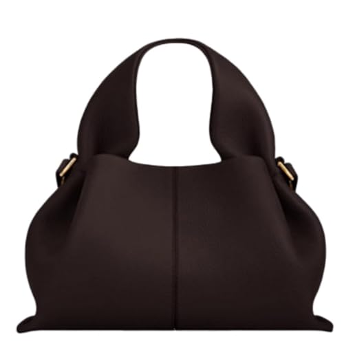 OTroyllvaoT Cloud Pouch Dumpling Clutch Geldbörse Damen Tote Schulter Retro Crossbody Bag Casual Dumpling Hobo Bag (Ebony,Small) von OTroyllvaoT