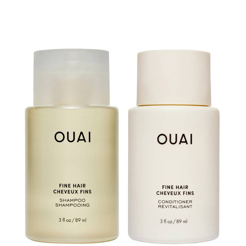 OUAI Fine Shampoo and Conditioner Travel Bundle von OUAI