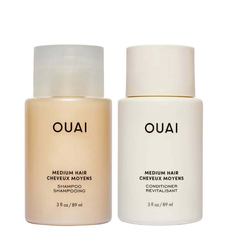 OUAI Medium Shampoo and Conditioner Travel Bundle von OUAI