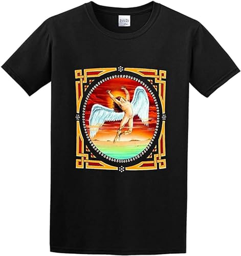 L&E&D Z_ep_pe_l_i_n 'U.S. T`ou`r 1975' T-Shirt Black M von OUBAO