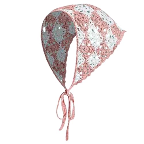 Damen-Haarband mit Blumenmuster, dreieckig, aufwändiges Kopftuch, Turban-Bandanas, Haarband für den Urlaub Damen-Haarband mit Blumenmuster, dreieckig, aufwändiges Kopftuch, Turban-Bandanas, Haarband für den Urlaub von OUBEIDUO