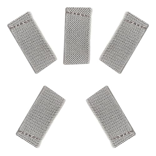 OUBEIDUO 5 Stück Taillengürtelschlaufe Mehrere Persönlichkeit Rock Taillengürtel Verbindungsschlaufe Unisex Gürtelschlaufenzubehör von OUBEIDUO