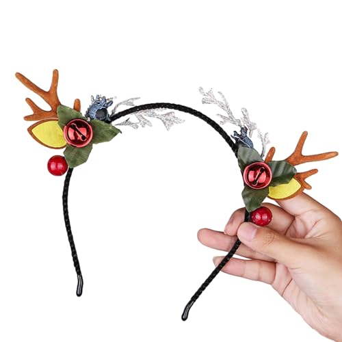 OUBEIDUO Haarband für Damen, Weihnachtsmotiv Rentiergeweih, Stirnband, Party-Requisiten, Zubehör, Headhoop Festival, Party, Haarband für Kinder und Erwachsene OUBEIDUO Haarband für Damen, Weihnachtsmotiv Rentiergeweih, Stirnband, Party-Requisiten, Zubehör, Headhoop Festival, Party, Haarband für Kinder und Erwachsene von OUBEIDUO