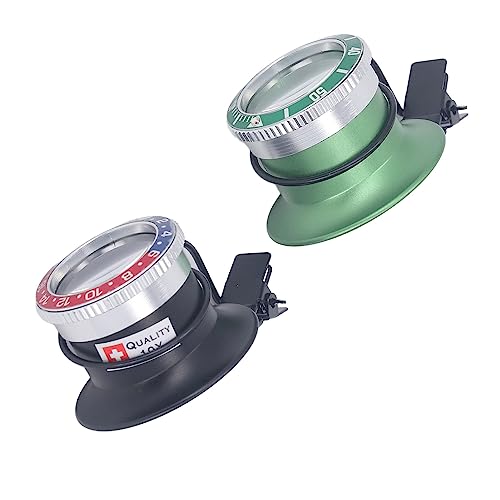 2 Stück Clip-On-Brillenlupe, Mini-Freisprech-HD-Vergrößerungsobjektiv-Werkzeug für die Uhrenreparatur, 10-Fach von OUCRIY