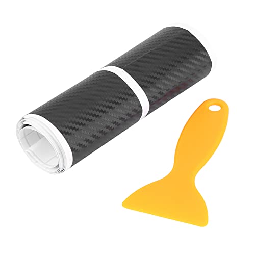 4 Stück Kohlefaser Anti-Kratz-Auto-Verschleiss-Platten-Abdeckung Einstiegsleisten-Aufkleber Einstiegsleisten-Abdeckung Panel Stufenschutz von OUCRIY