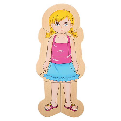 Hölzerne Menschliche Körperstruktur, Mehrschichtiges Ziegelsteinspielzeug, Frühpädagogisches, Intelligentes Spielzeug (OUCRIY4gax97rcfu-02) von OUCRIY