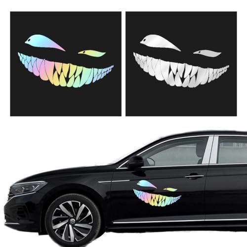 OUDQFCJ 2 Stück Lustig Aufkleber Autoaufkleber (2 Farben)(25X14cm) von OUDQFCJ