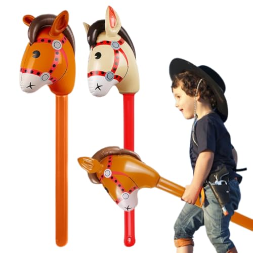 OUDQFCJ 2er-Pack aufblasbares Stabpferd, 37 Zoll, aufblasbarer Pony-Stab für Kinder, für Weihnachten, Pferde-Motto-Geburtstagsfeier, Dekoration, Party-Geschenk-Requisiten OUDQFCJ 2er-Pack aufblasbares Stabpferd, 37 Zoll, aufblasbarer Pony-Stab für Kinder, für Weihnachten, Pferde-Motto-Geburtstagsfeier, Dekoration, Party-Geschenk-Requisiten von OUDQFCJ