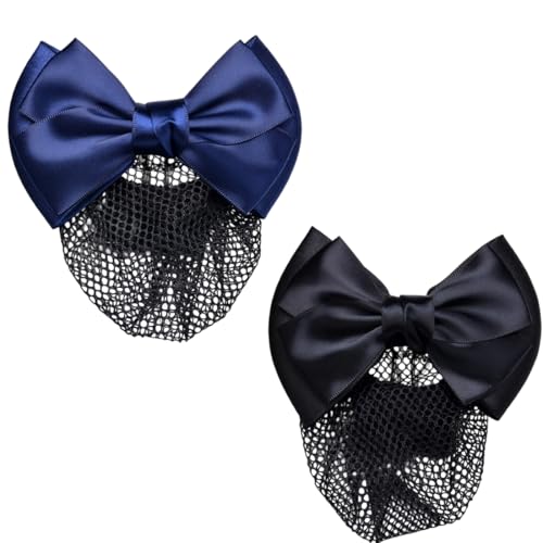 OUDQFCJ 2 Stück Dutt Netz,Haarnetz,Dutt Netz Kinder,Bun Elastisches Haarnetz,Elastisches Haarnetz,Knotennetz Frisurenhilfe Bun für Balletttanz Dance Tänzer,Nurse,Perücke und Haarfixierung von OUDQFCJ