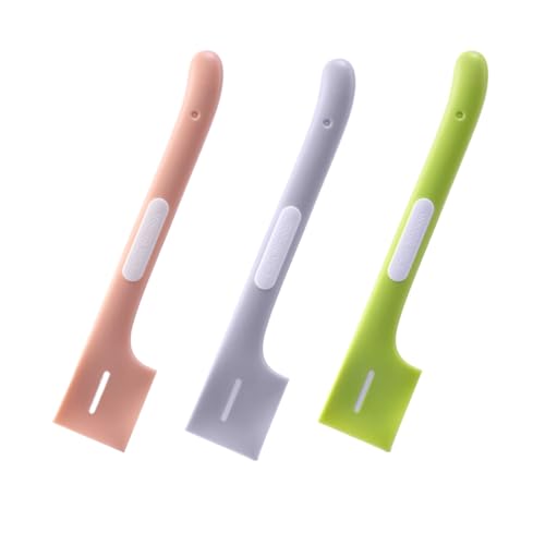 OUDQFCJ 3 Stück Silikon Katzenfutter Löffel, Futterlöffel Katze, Dosenlöffel, Tierfutterlöffel, Mischlöffel (Lang) von OUDQFCJ