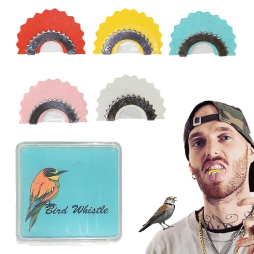 OUDQFCJ 5 Pcs Vogelpfeife Kinder Lustiger Magischer Vogelrufer Zungenpfeife Traditions Vogelpfeiferl Vom Münchner Oktoberfest Vogelgezwitscher Zungenpfeife Spielzeug von OUDQFCJ