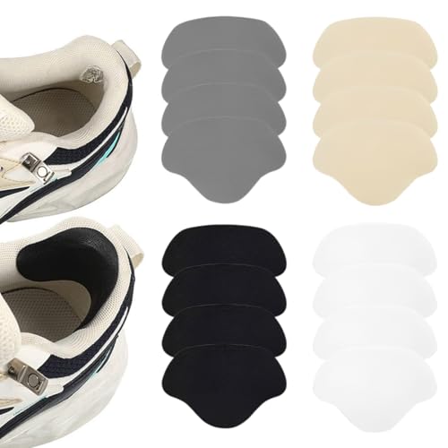 OUDQFCJ 8 Paar Neaker Reparatur Patch,Fersen Reparatur Hinterkappe Von Schuhen Flicken,Selbstklebend Sneaker Loch Reparatur Leder Patch,für die meisten Arten von Schuhen von OUDQFCJ