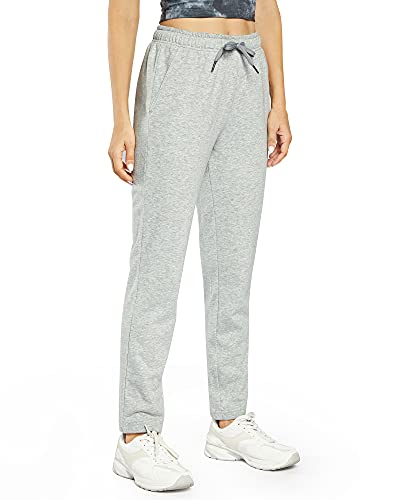 OUGES Jogginghose Damen Lang Baumwolle Sporthose Freizeithose Stretch Trainingshose Mit Taschen S von OUGES