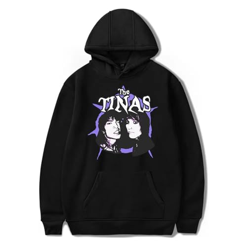 OUHZNUX Jake Webber Hoodie Peripheral The Tinas Retro 90er Jahre Hoodie Männer und Frauen Harajuku Stil Hip-Hop Sweatshirt Frühling und Herbst XS-3XL-Black||XS von OUHZNUX