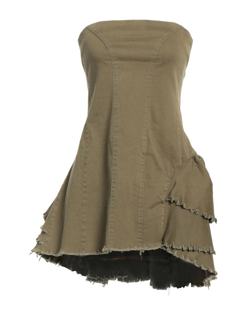 OUI, ODILE! Mini-kleid Damen Militärgrün von OUI, ODILE!