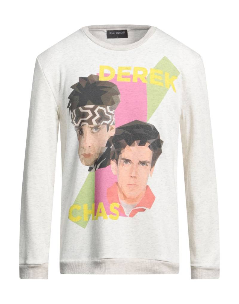 OUI, ODILE! Sweatshirt Herren Hellgrau von OUI, ODILE!