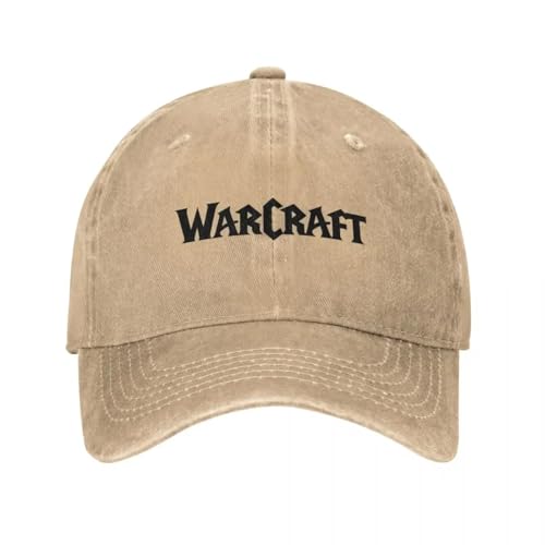OUINCIIC War Warcraft Druck Coole Baseballkappe Männer Cowboyhüte Frauen Visierkappen von OUINCIIC