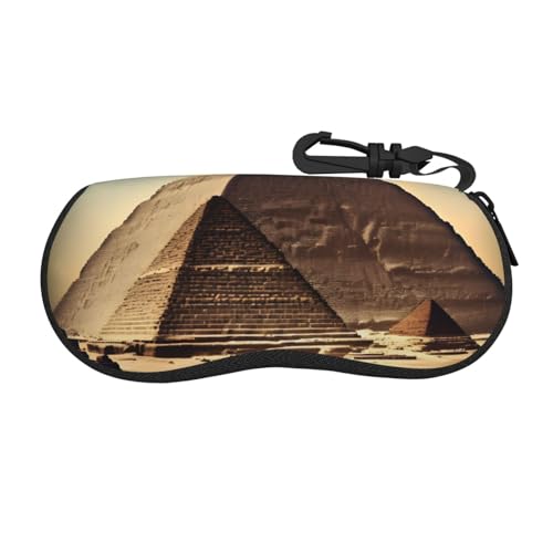 Dreaming of the Pyramids of Khufu Leichte Brillentasche Modische Hängetasche Stil Geeignet für Pendler und Outdoor von OUInbvv