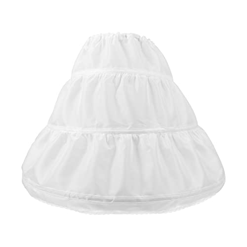 OULII Mädchen Petticoat Halbe Slip Blumenmädchen Reifrock von OULII