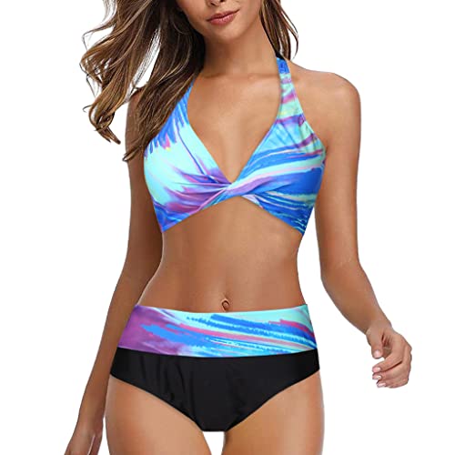 OUMSHBI Bauchweg Strandkleidung Grafischer Druck Zweiteiliger Halter Twist Front Bademode Wickeloptik Crossover Triangel Bikini Oberteil Bikinihose V Ausschnitt Bikinis Strandmode Badebekleidung OUMSHBI Bauchweg Strandkleidung Grafischer Druck Zweiteiliger Halter Twist Front Bademode Wickeloptik Crossover Triangel Bikini Oberteil Bikinihose V Ausschnitt Bikinis Strandmode Badebekleidung von OUMSHBI
