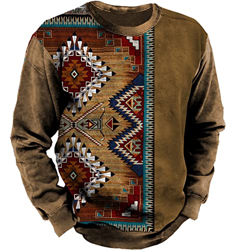 OUMSHBI Herbst Winter Pulli Sweatpullover Herren Lässig Rundhalsausschnitt Langarmshirt Sweatjacke Herren Ohne Kapuze Oversize Sweatshirt Kapuzenjacke Herren Sweatshirt Herren Mit Kapuze Baumwolle von OUMSHBI