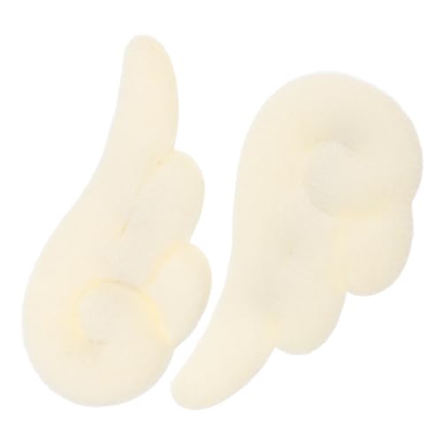 OUNONA 1 Paar Flügel Haarklammern Handgemachte Haarclips für Mädchen für Partys Weihnachten Geburtstage und Besondere Anlässe Umweltfreundliches Material Vielseitig Einsetzbar von OUNONA