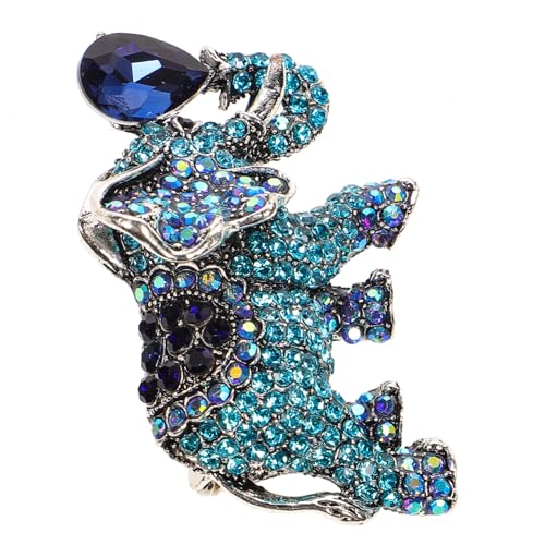 OUNONA 1 Stück Brosche Legierung mit Strass für Damen und Herren Klassische Anstecknadel für Anzüge Kleider und Hüte für Partys Feiern und Täglichen Gebrauch von OUNONA