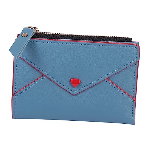 OUNONA 1 Stück PU Damen Geldbörse Liebevolles Design Quadratisches und Kartenetui Sicher und Geruchsneutral Leicht und Praktisch für Täglichen Gebrauch von OUNONA