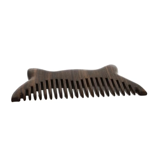 OUNONA 1 Stück Sandelholz Massagekamm Antistatischer Holzhaarkamm für Haartypen Sanfte Kopfhautmassage für Männer und für Entwirren und Styling von Haaren von OUNONA